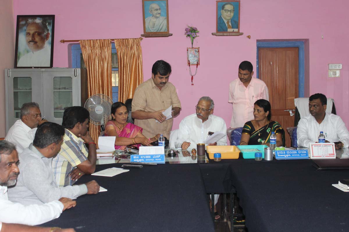 ವಿವಿಧ ಕಾಮಗಾರಿಗಳ ಪ್ರಗತಿ ಪರಿಶೀಲಿಸಿದ ಸಚಿವ ಕಾಗೋಡು ತಿಮ್ಮಪ್ಪ